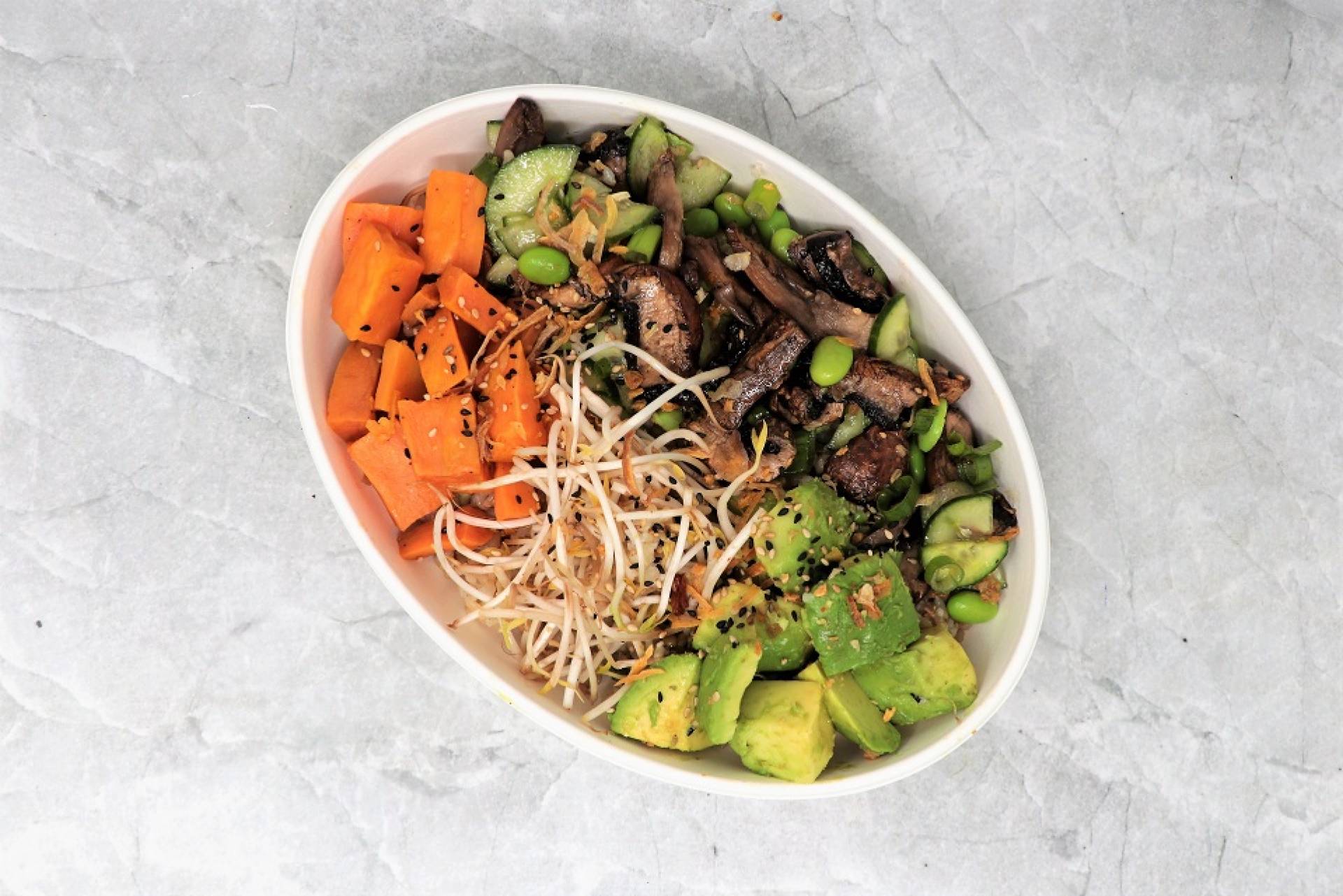 Vegan Super Veggie Poke Bowl