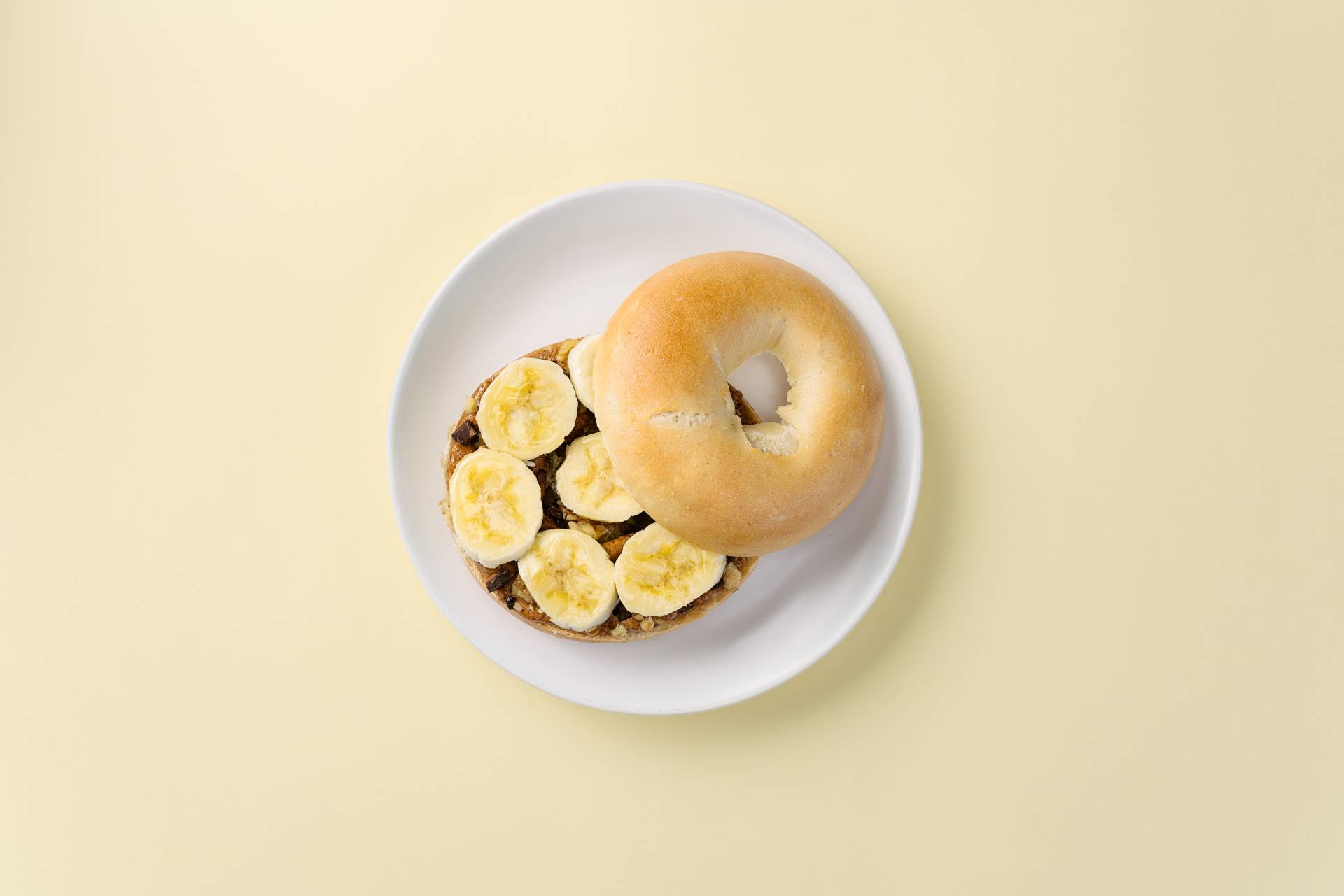 Almond Butter Bagel