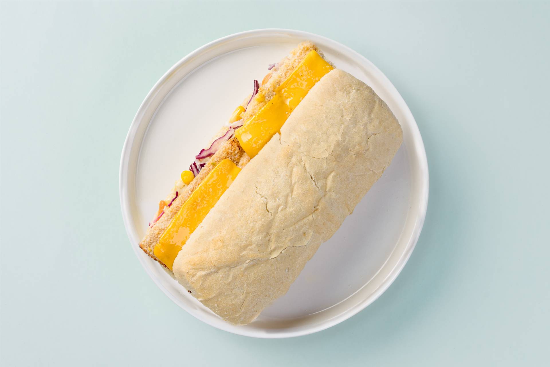 Spicy Chicken Escalope Sandwich