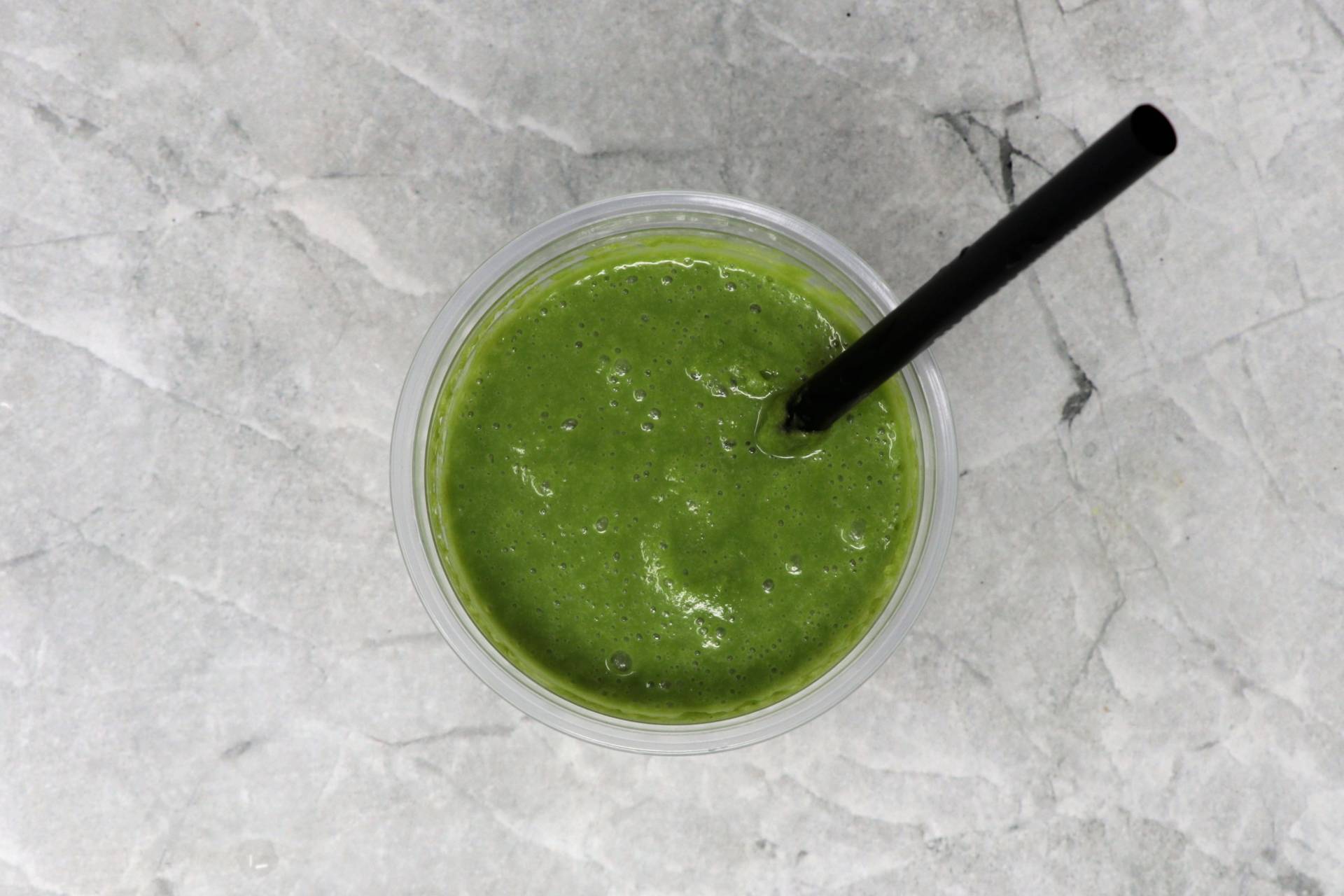 Green Apple, Kiwi & Spinach Smoothie